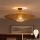Brilagi - LED Flush-Mount Chandelier CERIA BOHO 1xE27/60W/230V Ø 70 cm black/brown