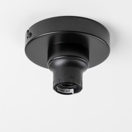 Brilagi - LED Flush-Mount Chandelier CERIA WIRE 1xE27/40W/230V 40x56 cm Black