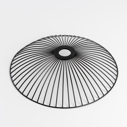 Brilagi - LED Flush-Mount Chandelier CERIA WIRE 1xE27/40W/230V Ø 38 cm Black/Oak