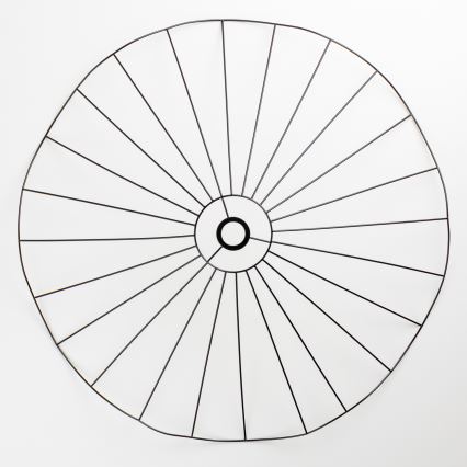 Brilagi - LED Flush-Mount Chandelier CERIA WIRE 1xE27/40W/230V Ø 80 cm Black