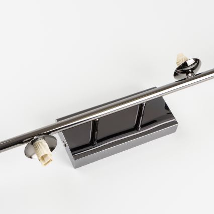 Brilagi - LED Flush-Mount Chandelier MILLA 4xG9/3W/230V black chrome/smoked