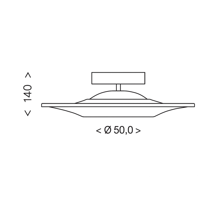 Brilagi - LED Flush-Mount Chandelier VERANO LED/38W/230V