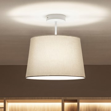 Brilagi - LED Flush-mounted Ceiling Light CERIA 1xE27/60W/230V Ø 30 cm white/gray