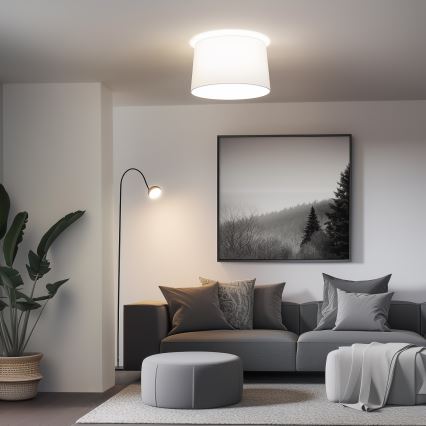 Brilagi - LED Flush‑mount Ceiling Light CERIA 1xE27/40W/230V Ø 45 cm white