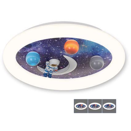 BRILAGI - LED Kids' ceiling light ASTRO LED/60W/230V 3000/4500/6000K Ø 51 cm