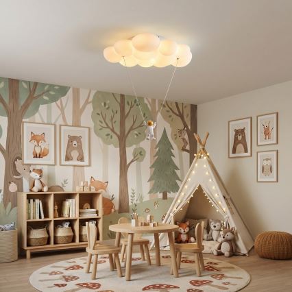 Brilagi - LED Kids' ceiling light ASTRO LED/77W/230V white