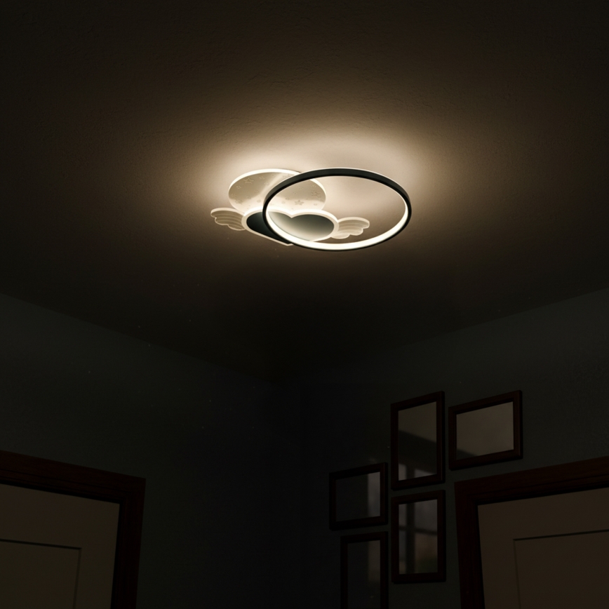 Brilagi - LED Kids' Ceiling Light LOVE LED/48W/230V 3000/4500/6000K blue