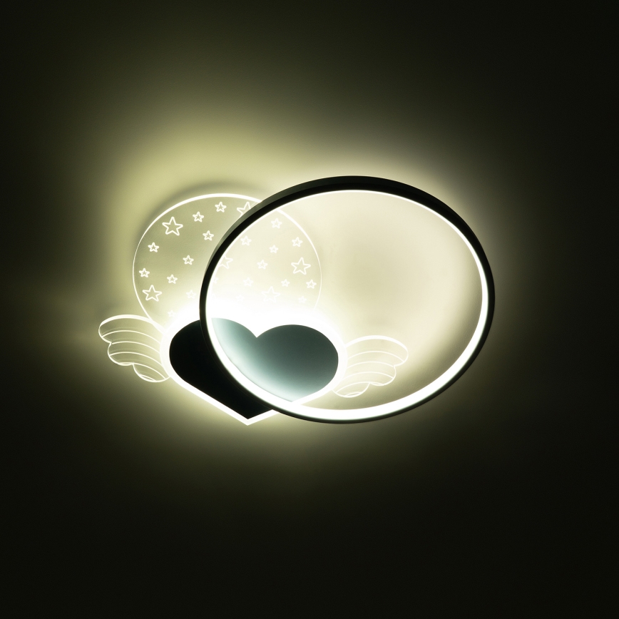 Brilagi - LED Kids' Ceiling Light LOVE LED/48W/230V 3000/4500/6000K blue