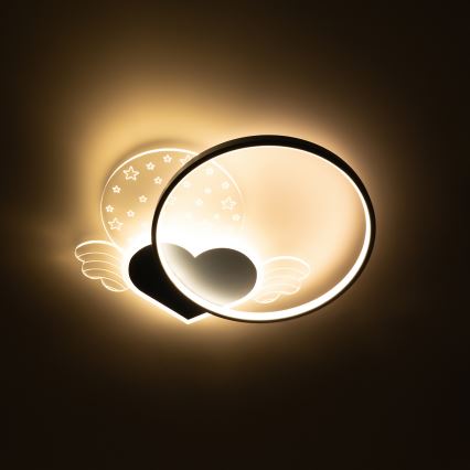 Brilagi - LED Kids' Ceiling Light LOVE LED/48W/230V 3000/4500/6000K blue