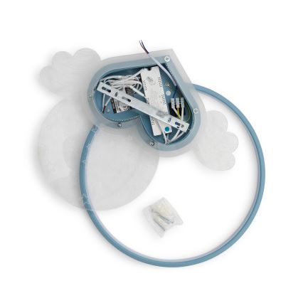 Brilagi - LED Kids' Ceiling Light LOVE LED/48W/230V 3000/4500/6000K blue