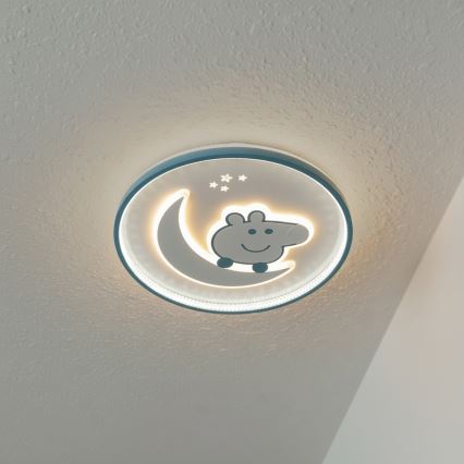Brilagi - PIGGY LED Kids' Ceiling Light LED/70W/230V 3000/4500/6000K Ø 45 cm