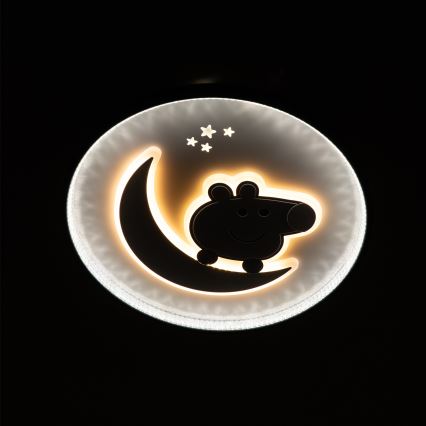 Brilagi - PIGGY LED Kids' Ceiling Light LED/70W/230V 3000/4500/6000K Ø 45 cm