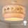 Brilagi - LED Kids' Flush-Mount Ceiling Light BOBO 1xE27/10W/230V Ø 40 cm Pink/Fairies