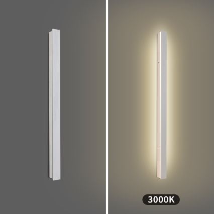 Brilagi - LED Outdoor Wall Light LINEAR LED/22W/230V 3000K IP65 100 cm white CRI 90