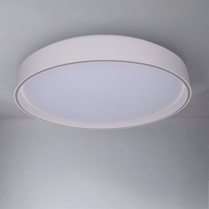 Brilagi - NANCI Dimmable LED Ceiling Light, 60W, 230V, 3000–6500K, Ø 49 cm, White — with Remote Control