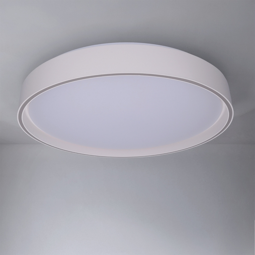 Brilagi - NANCI Dimmable LED Ceiling Light, 60W, 230V, 3000–6500K, Ø 49 cm, White — with Remote Control