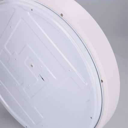 Brilagi - NANCI Dimmable LED Ceiling Light, 60W, 230V, 3000–6500K, Ø 49 cm, White — with Remote Control