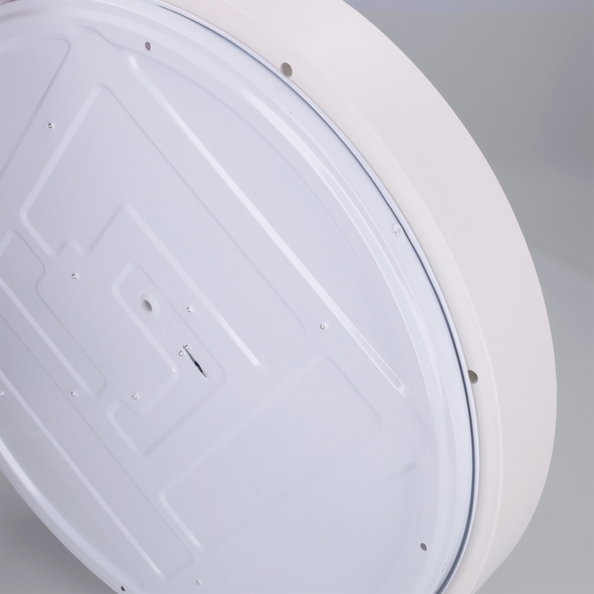 Brilagi - NANCI Dimmable LED Ceiling Light, 60W, 230V, 3000–6500K, Ø 49 cm, White — with Remote Control