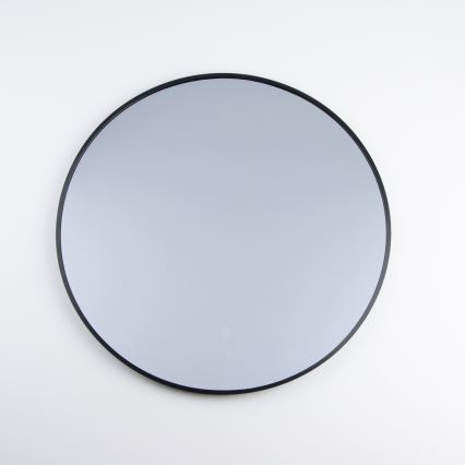 Brilagi - NOVARA LED Bathroom Mirror LED/19W/230V Ø 60 cm Black IP44 CRI 90 Dimmable + CCT