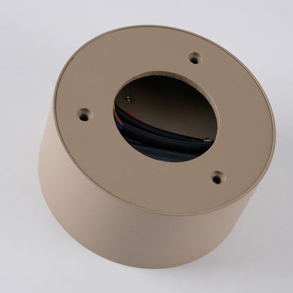 BRILAGI - LED Outdoor ceiling light FORIS LED/20W/230V Ø 15 cm beige IP44