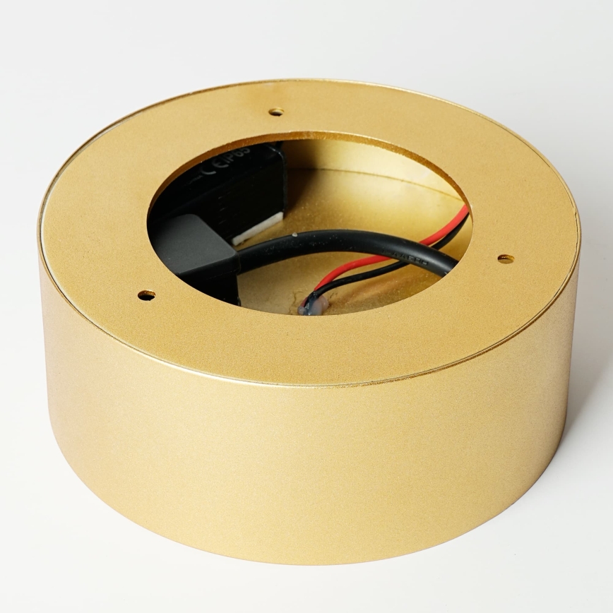BRILAGI - LED Outdoor ceiling light FORIS LED/20W/230V Ø 15 cm gold IP44