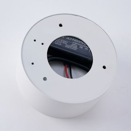 BRILAGI - LED outdoor ceiling light FORIS LED/9W/230V Ø 9 cm white IP44