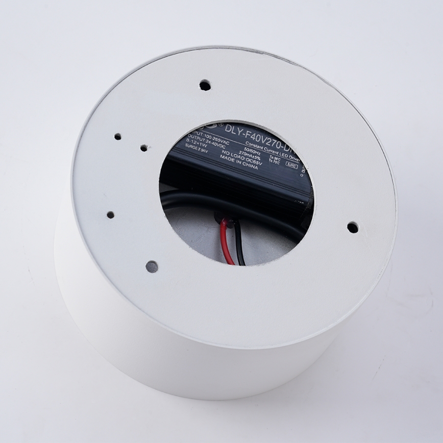 BRILAGI - LED outdoor ceiling light FORIS LED/9W/230V Ø 9 cm white IP44