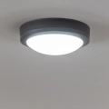 Brilagi - LED Outdoor ceiling light LED/13W/230V d. 17 cm IP54 anthracite