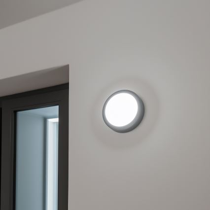 Brilagi - LED Outdoor ceiling light LED/13W/230V d. 17 cm IP54 anthracite