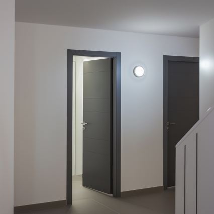 Brilagi - LED Outdoor ceiling light LED/13W/230V d. 17 cm IP54 anthracite