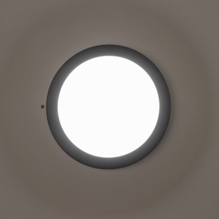 Brilagi - LED Outdoor ceiling light LED/13W/230V d. 17 cm IP54 anthracite