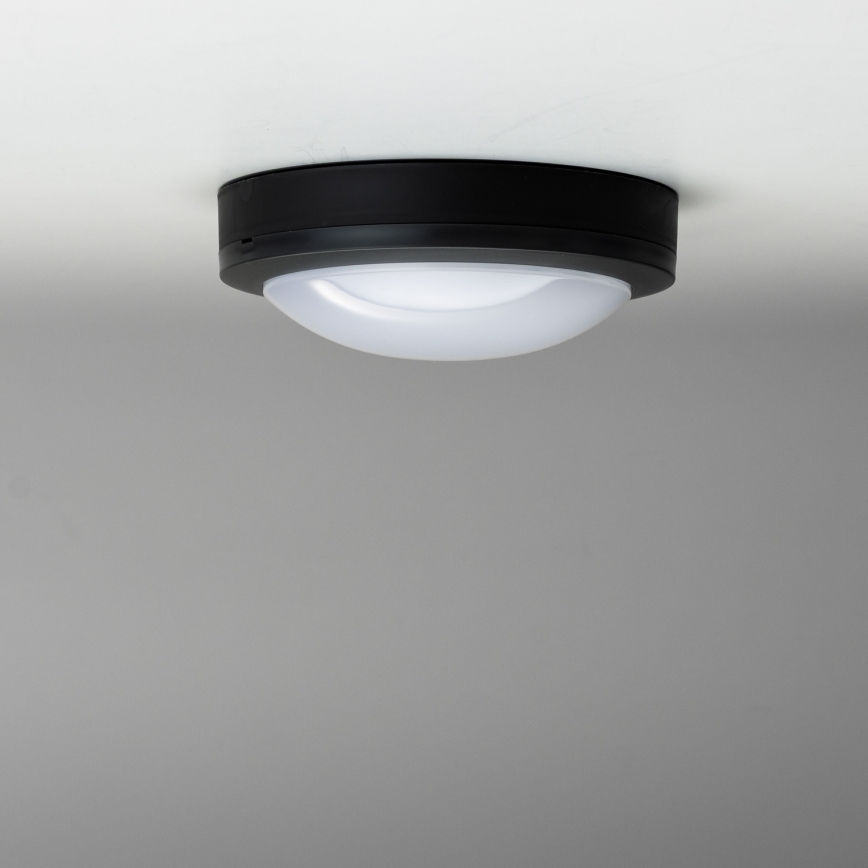 Brilagi - LED Outdoor ceiling light LED/13W/230V d. 17 cm IP54 anthracite