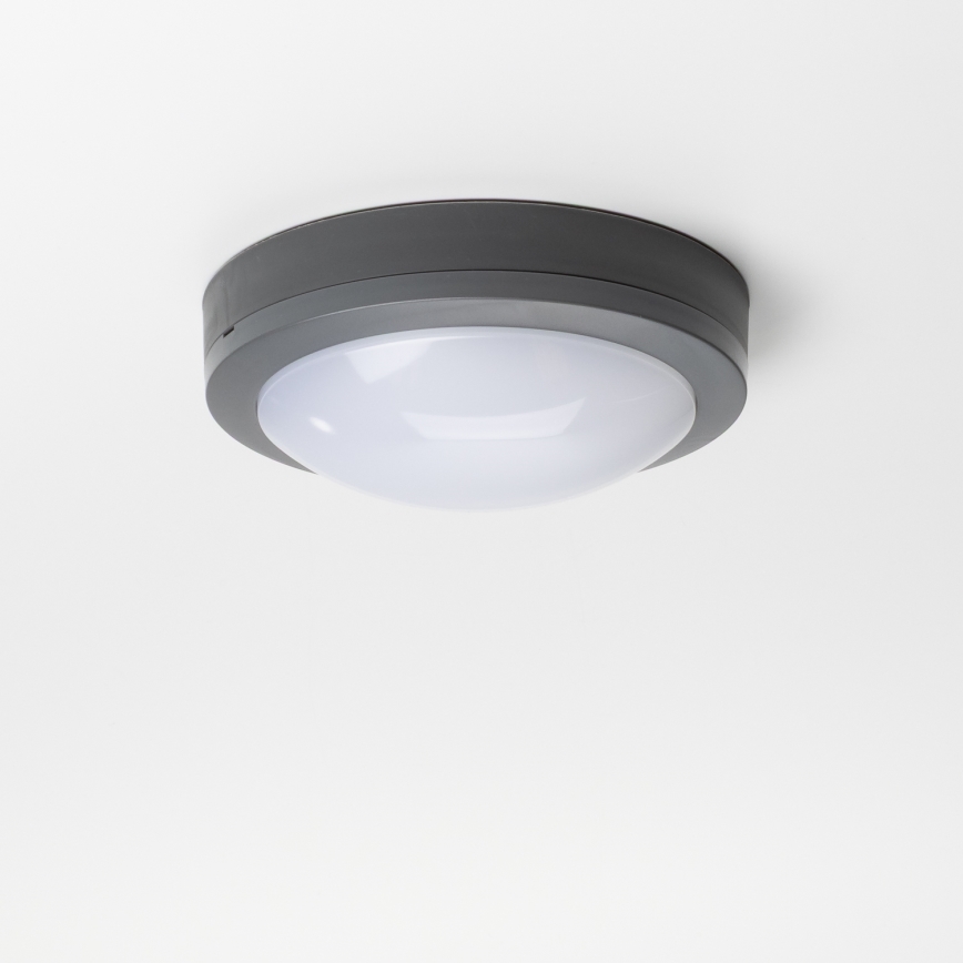 Brilagi - LED Outdoor ceiling light LED/13W/230V d. 17 cm IP54 anthracite
