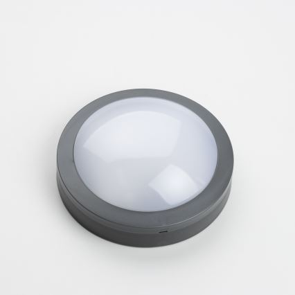 Brilagi - LED Outdoor ceiling light LED/13W/230V d. 17 cm IP54 anthracite