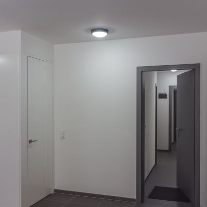 Brilagi - LED Outdoor ceiling light LED/20W/230V d. 23 cm IP54 anthracite