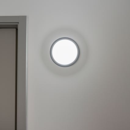 Brilagi - LED Outdoor ceiling light LED/20W/230V d. 23 cm IP54 anthracite