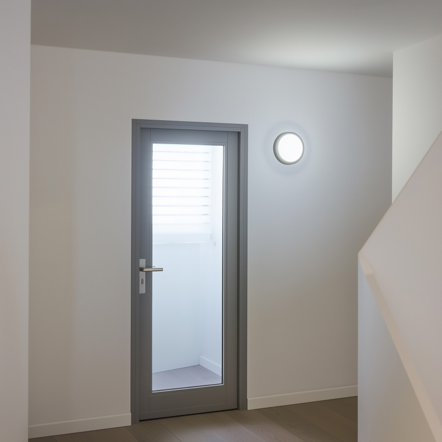 Brilagi - LED Outdoor ceiling light LED/20W/230V d. 23 cm IP54 anthracite