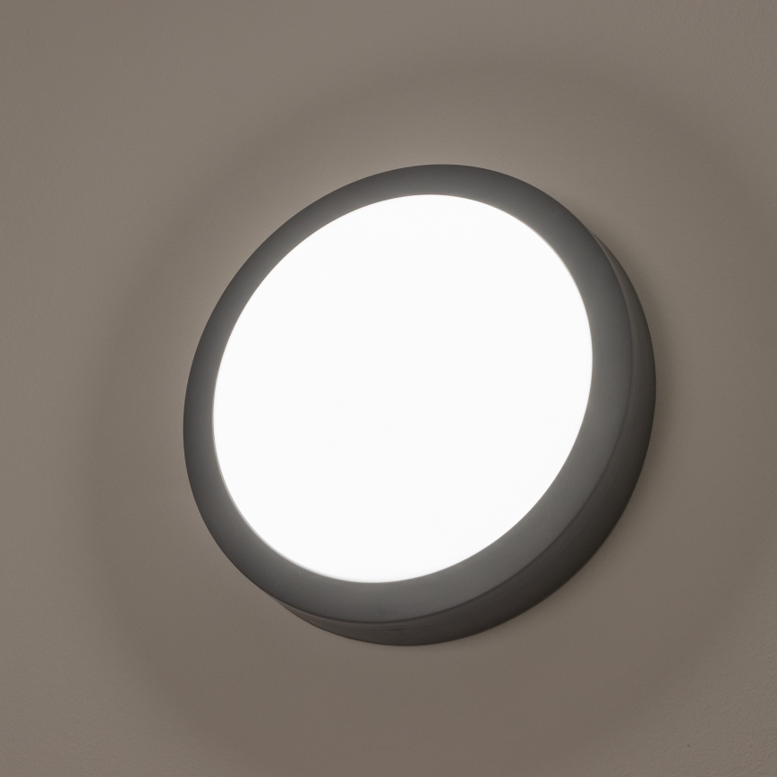Brilagi - LED Outdoor ceiling light LED/20W/230V d. 23 cm IP54 anthracite