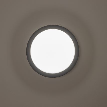 Brilagi - LED Outdoor ceiling light LED/20W/230V d. 23 cm IP54 anthracite