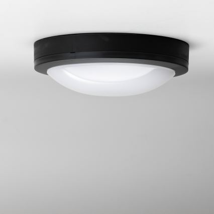 Brilagi - LED Outdoor ceiling light LED/20W/230V d. 23 cm IP54 anthracite