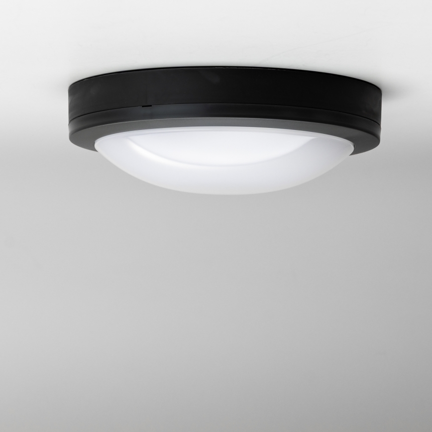 Brilagi - LED Outdoor ceiling light LED/20W/230V d. 23 cm IP54 anthracite