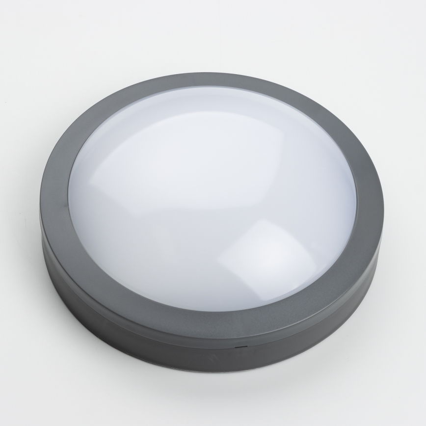 Brilagi - LED Outdoor ceiling light LED/20W/230V d. 23 cm IP54 anthracite