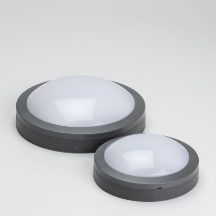Brilagi - LED Outdoor ceiling light LED/20W/230V d. 23 cm IP54 anthracite