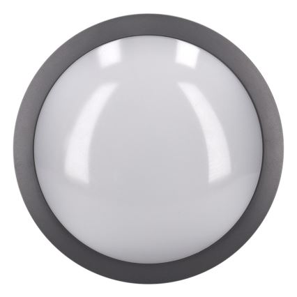 Brilagi - LED Outdoor ceiling light LED/20W/230V d. 23 cm IP54 anthracite