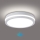 Brilagi - LED Outdoor Ceiling Light with Sensor BENE LED/24W/230V dia. 26 cm white IP54