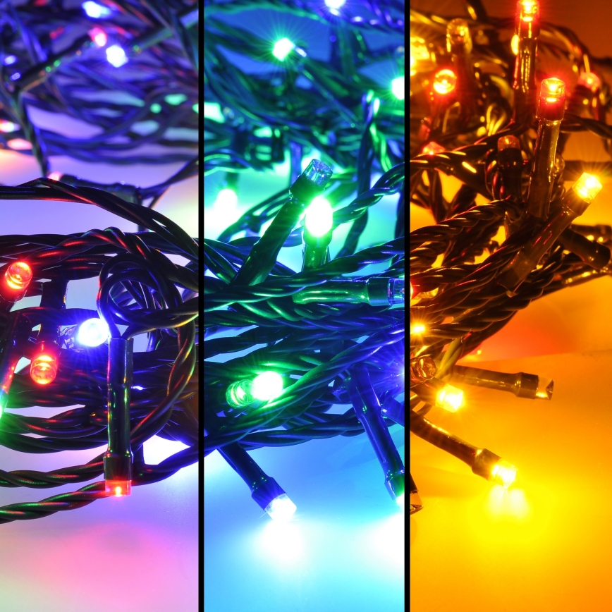 Brilagi - LED Outdoor Christmas chain 300xLED/8 functions 35 m IP44 multicolor