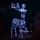 Brilagi - LED Outdoor Christmas Decoration LED/3,6W/31/230V 6500K 120 cm IP44 Reindeer