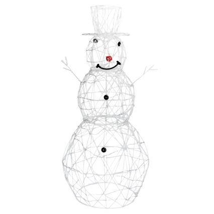 Brilagi - LED Outdoor Christmas Decoration LED/3,6W/31/230V 6500K 60 cm IP44 Snowman