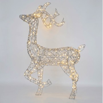 BRILAGI - LED Outdoor Christmas Decoration LED/3.6W/8 functions 105 cm IP44 Reindeer