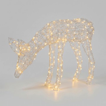 BRILAGI - LED Outdoor Christmas decoration LED/3.6W/8 functions 90 cm IP44 reindeer warm white
